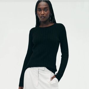 NAADAM Lightweight Cashmere Ribbed Sweater
